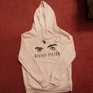 Billie Eilish White Hoodie
